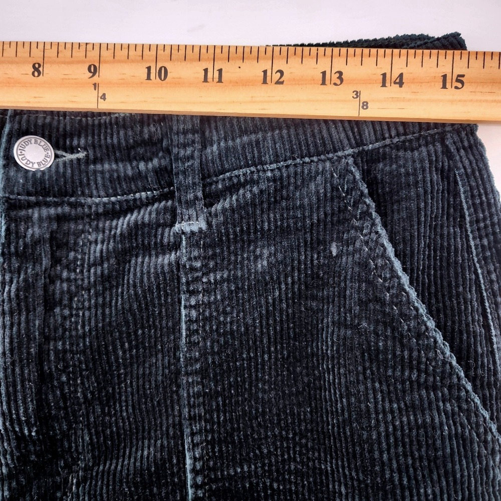 Judy Blue Jogger Corduroy Pants Women 11/30 Dark Green Stretch Tapered JB88863 C - Picture 5 of 8